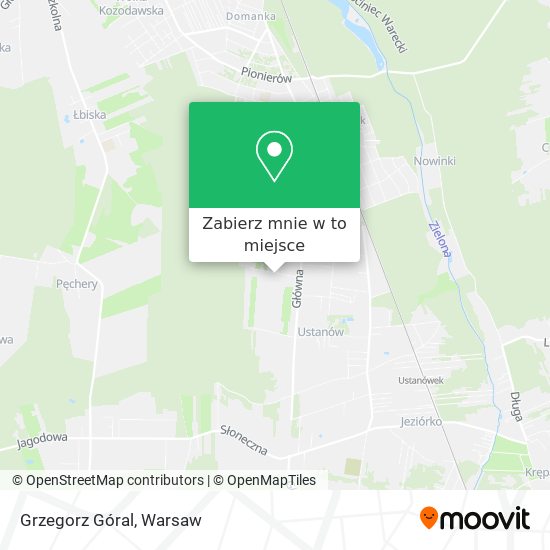 Mapa Grzegorz Góral