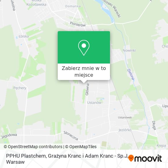 Mapa PPHU Plastchem, Grażyna Kranc i Adam Kranc - Sp.J