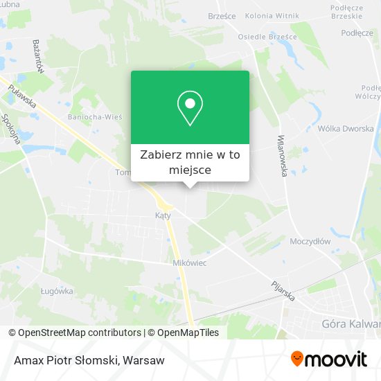 Mapa Amax Piotr Słomski