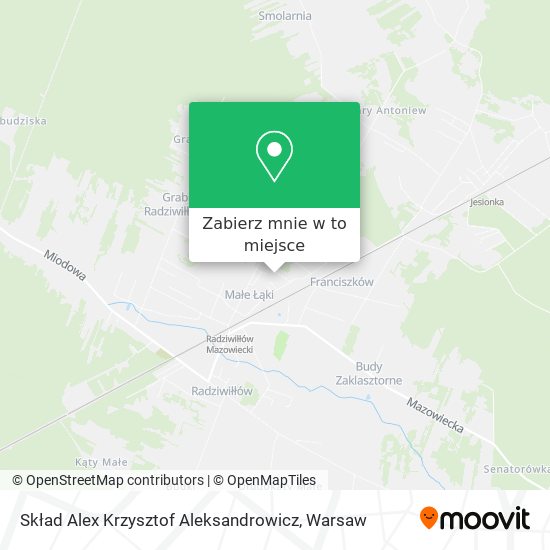 Mapa Skład Alex Krzysztof Aleksandrowicz