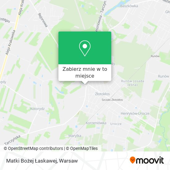 Mapa Matki Bożej Łaskawej