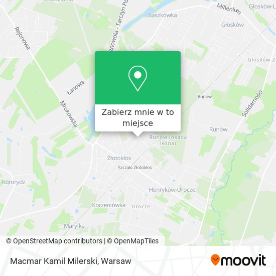 Mapa Macmar Kamil Milerski