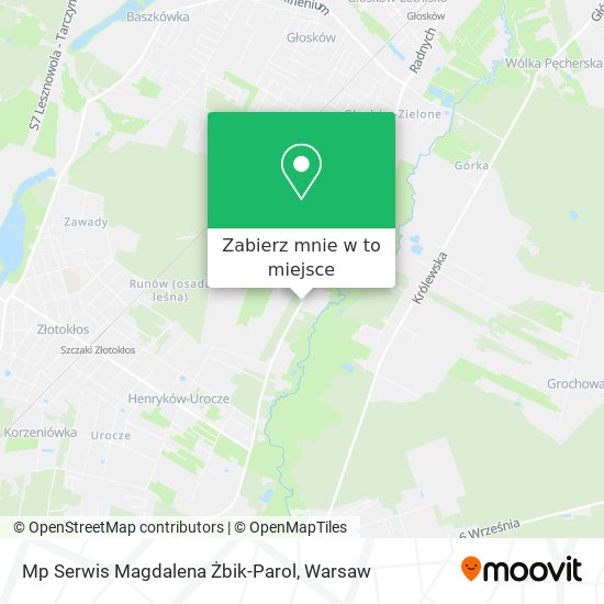 Mapa Mp Serwis Magdalena Żbik-Parol