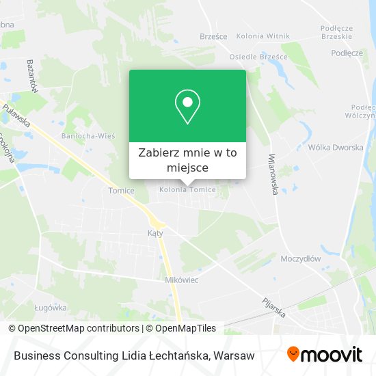 Mapa Business Consulting Lidia Łechtańska