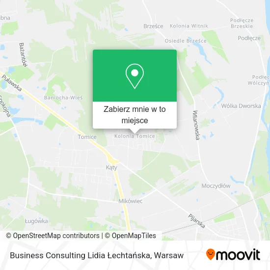 Mapa Business Consulting Lidia Łechtańska