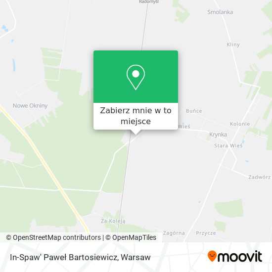 Mapa In-Spaw' Paweł Bartosiewicz