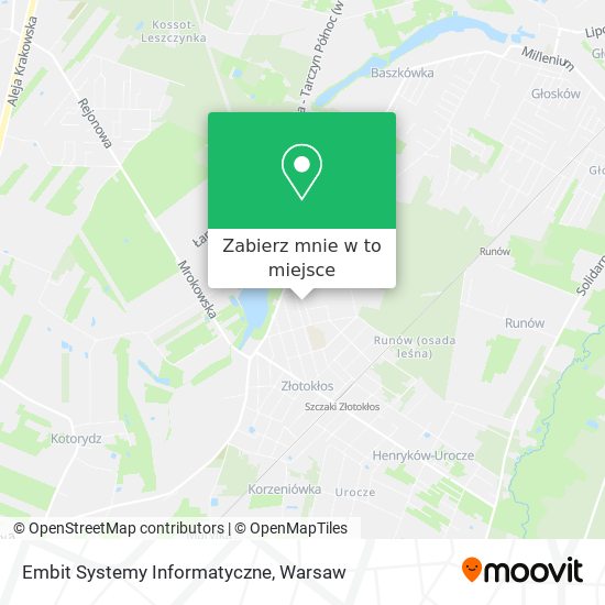 Mapa Embit Systemy Informatyczne