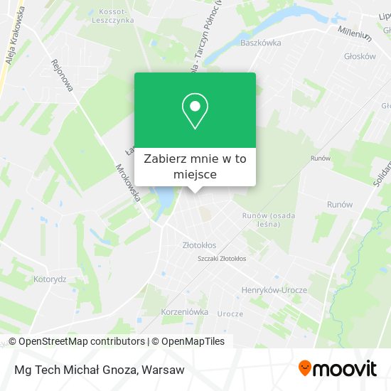 Mapa Mg Tech Michał Gnoza