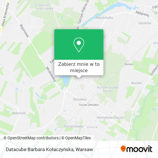 Mapa Datacube Barbara Kołaczyńska