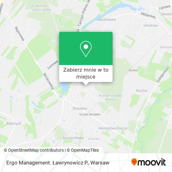 Mapa Ergo Management. Ławrynowicz P.