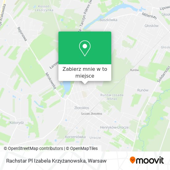 Mapa Rachstar Pl Izabela Krzyżanowska