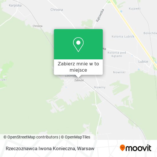 Mapa Rzeczoznawca Iwona Konieczna