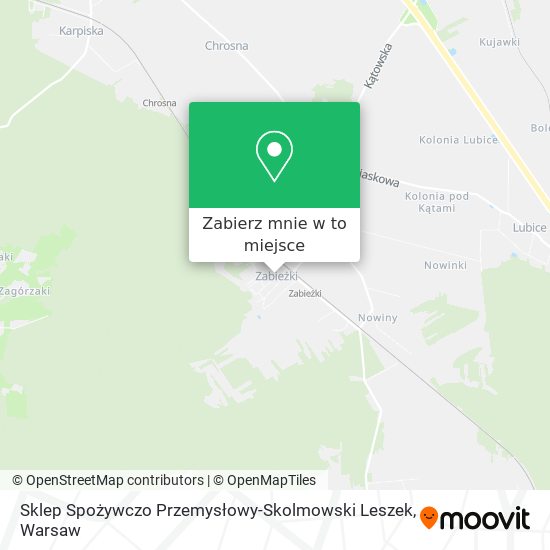 Mapa Sklep Spożywczo Przemysłowy-Skolmowski Leszek