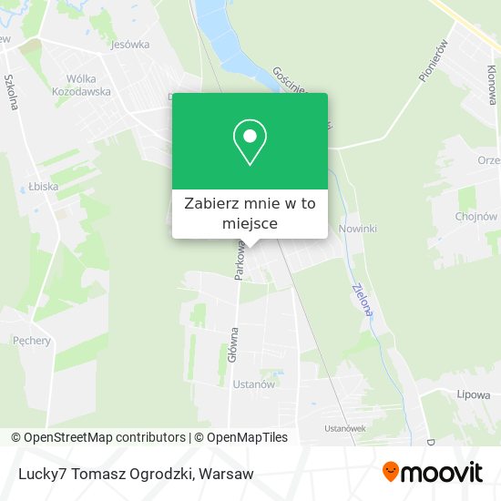 Mapa Lucky7 Tomasz Ogrodzki