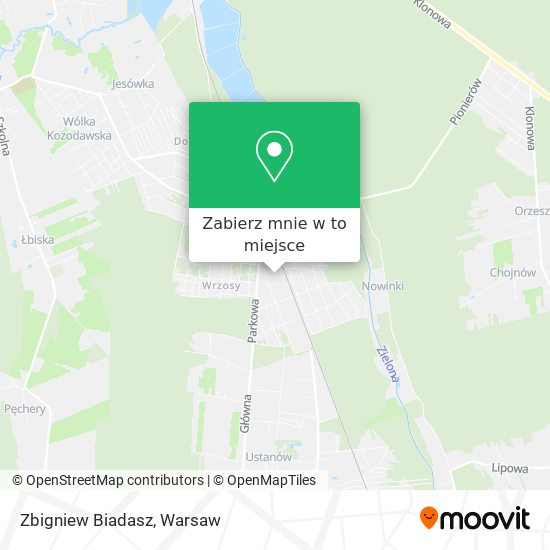 Mapa Zbigniew Biadasz