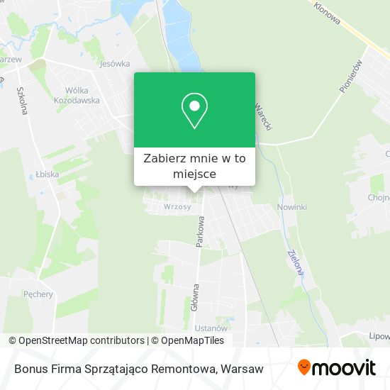 Mapa Bonus Firma Sprzątająco Remontowa