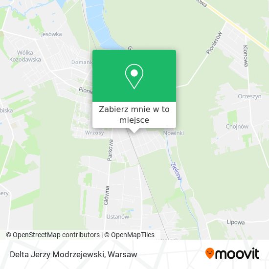 Mapa Delta Jerzy Modrzejewski