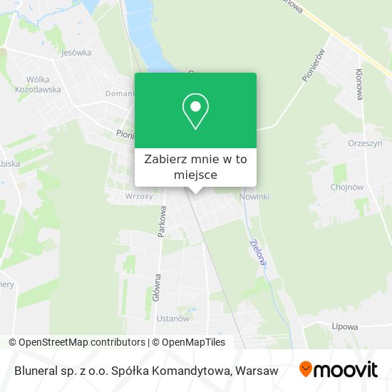 Mapa Bluneral sp. z o.o. Spółka Komandytowa