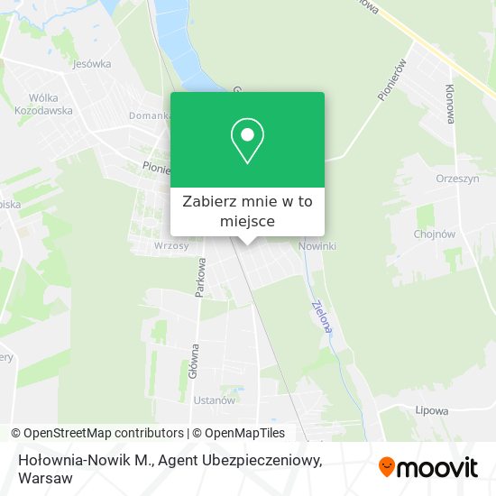 Mapa Hołownia-Nowik M., Agent Ubezpieczeniowy