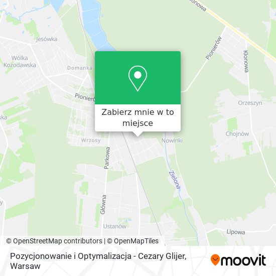 Mapa Pozycjonowanie i Optymalizacja - Cezary Glijer