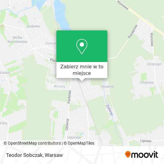 Mapa Teodor Sobczak