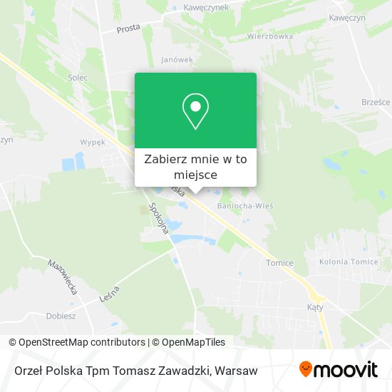 Mapa Orzeł Polska Tpm Tomasz Zawadzki