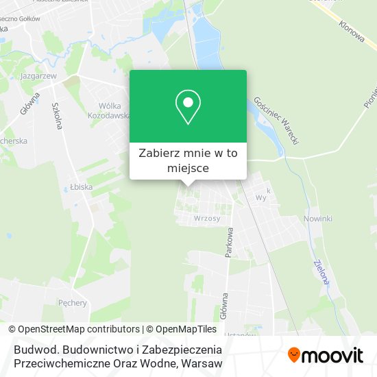 Mapa Budwod. Budownictwo i Zabezpieczenia Przeciwchemiczne Oraz Wodne