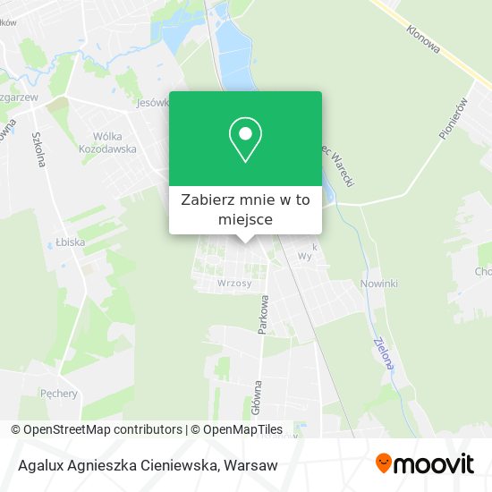 Mapa Agalux Agnieszka Cieniewska