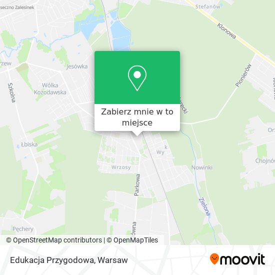 Mapa Edukacja Przygodowa