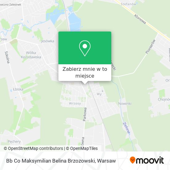 Mapa Bb Co Maksymilian Belina Brzozowski