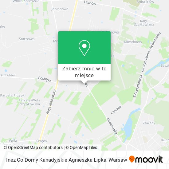 Mapa Inez Co Domy Kanadyjskie Agnieszka Lipka