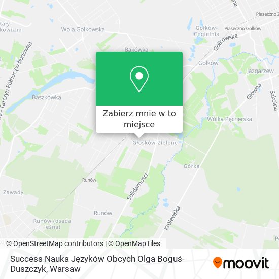 Mapa Success Nauka Języków Obcych Olga Boguś-Duszczyk