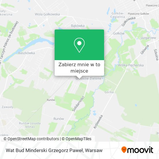 Mapa Wat Bud Minderski Grzegorz Paweł