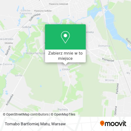 Mapa Tomabo Bartlomiej Matu