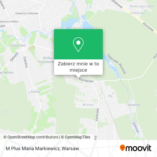 Mapa M Plus Maria Markiewicz