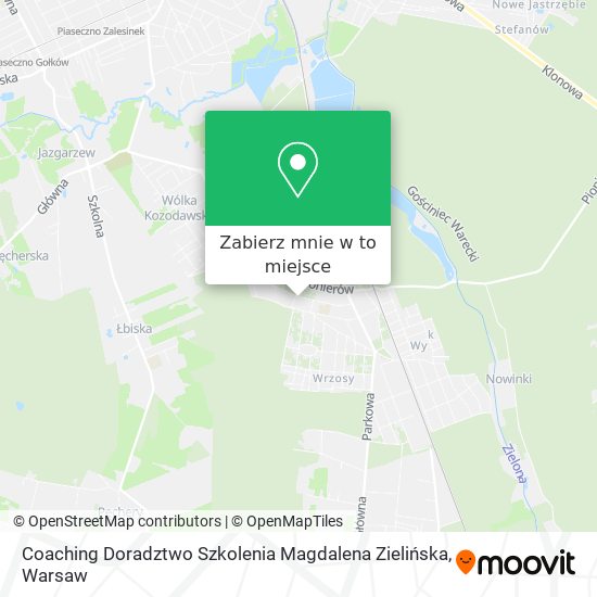 Mapa Coaching Doradztwo Szkolenia Magdalena Zielińska