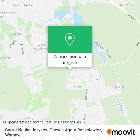 Mapa Carrot Nauka Języków Obcych Agata Raszplewicz