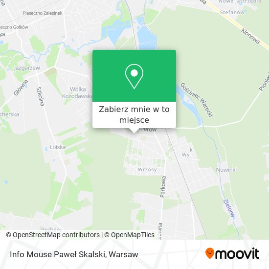 Mapa Info Mouse Paweł Skalski