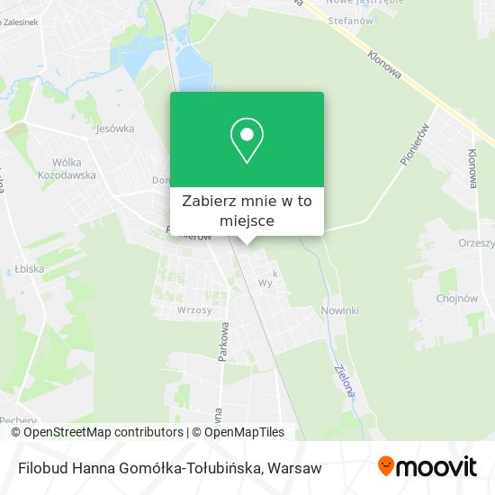 Mapa Filobud Hanna Gomółka-Tołubińska