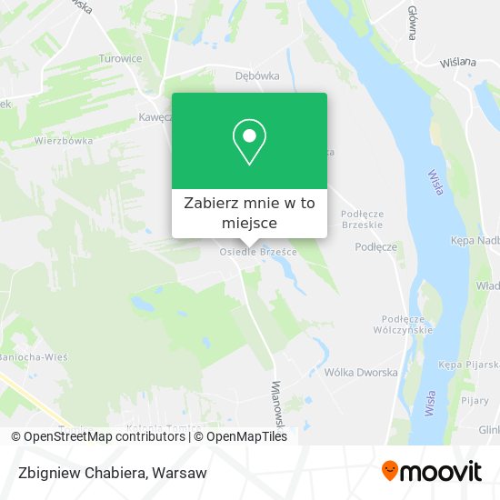 Mapa Zbigniew Chabiera