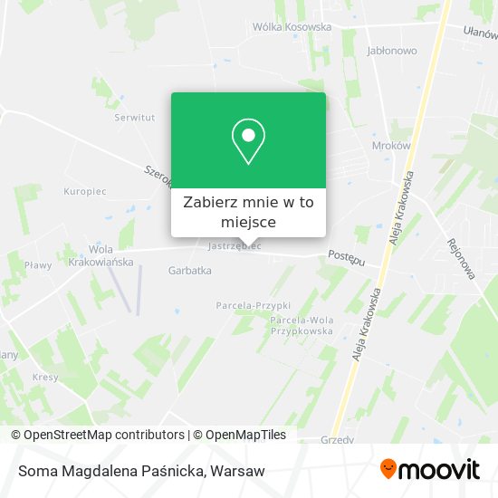 Mapa Soma Magdalena Paśnicka