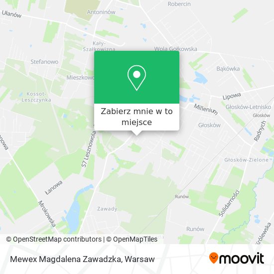 Mapa Mewex Magdalena Zawadzka