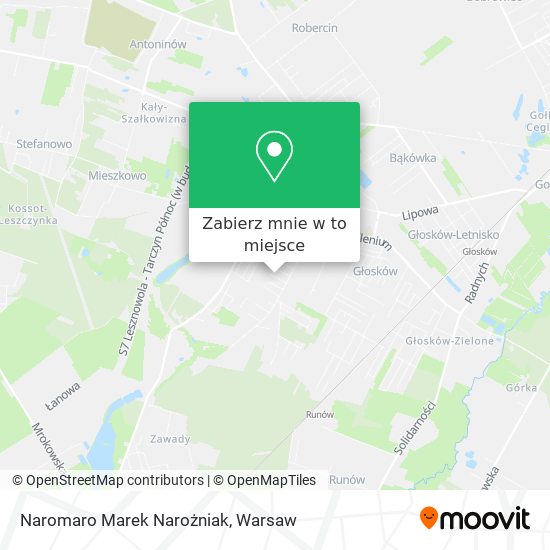 Mapa Naromaro Marek Narożniak