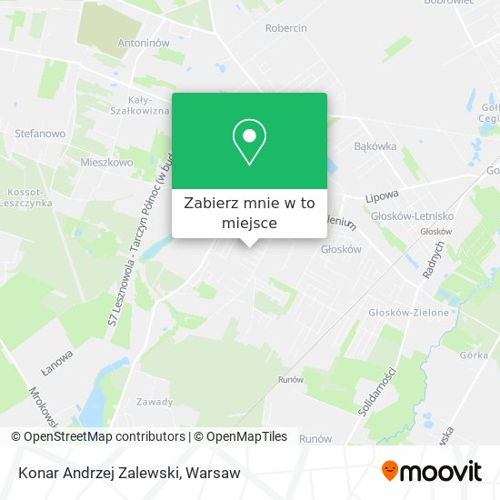 Mapa Konar Andrzej Zalewski