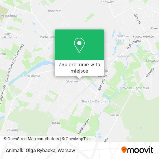 Mapa Animalki Olga Rybacka