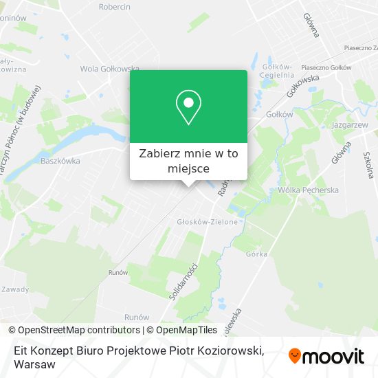 Mapa Eit Konzept Biuro Projektowe Piotr Koziorowski