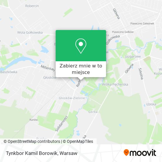 Mapa Tynkbor Kamil Borowik