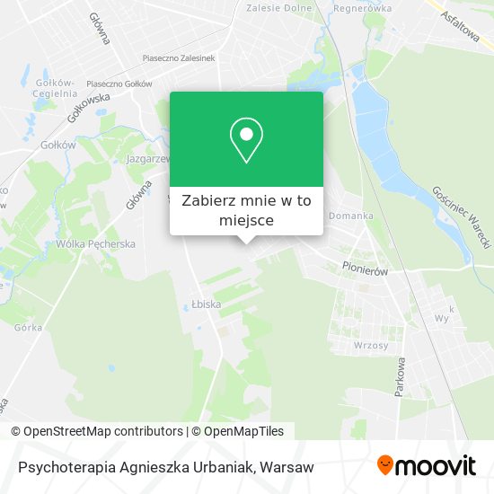 Mapa Psychoterapia Agnieszka Urbaniak