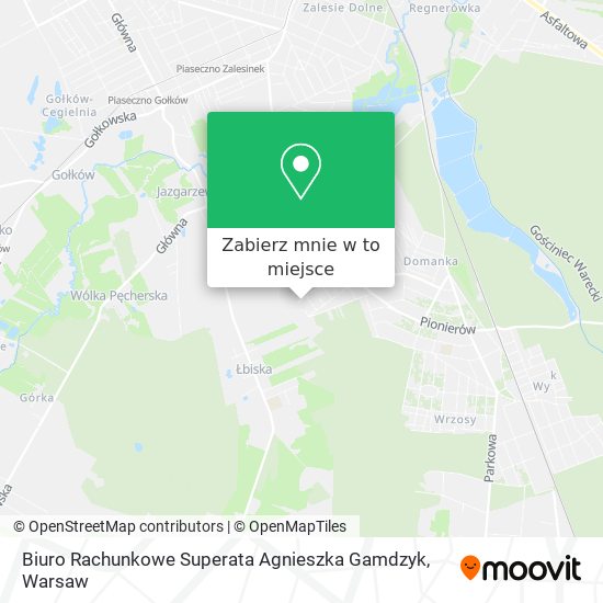 Mapa Biuro Rachunkowe Superata Agnieszka Gamdzyk