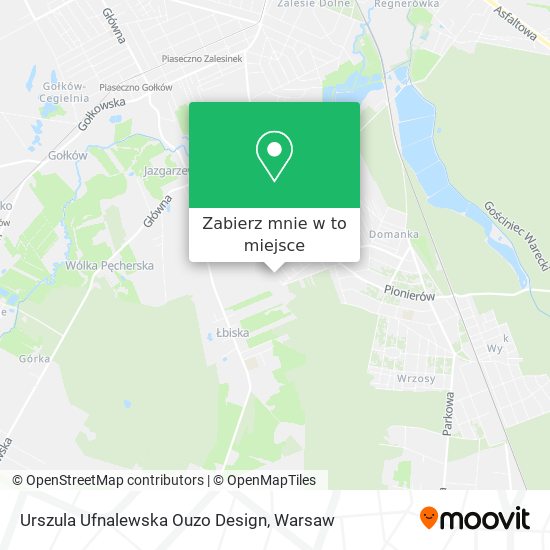 Mapa Urszula Ufnalewska Ouzo Design